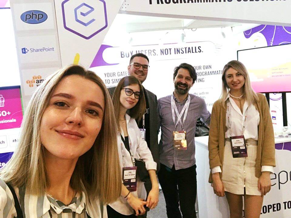Epom DSP team exhibiting at MWC 2019 in Barcelona